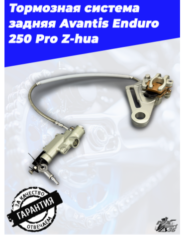 Тормозная система в сборе задняя Avantis Enduro 250 250 Pro Z hua