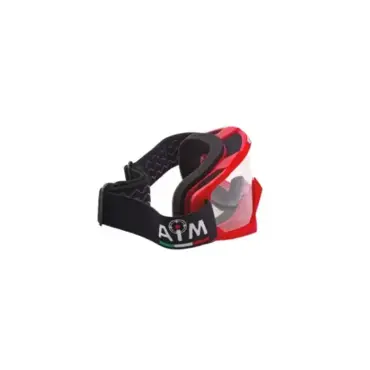 AiM Очки кроссовые 634 300 Red - миниатюра 2