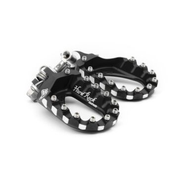 Подножки регулируемой высоты алюминиевые черные S3 Hard Rock KTM 07 16 / Husaberg 11 14 / Husqvarna 14 16 / Rieju MR300 21- / Beta -19 / Sherco / Gas Gas -20 / Yamaha - миниатюра 2