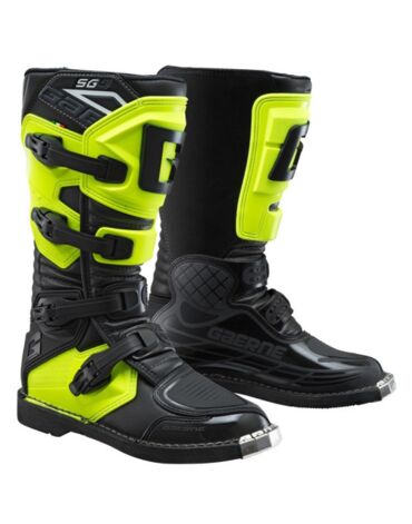 Gaerne Мотоботы детские женские SG J Black Yellow Fluo