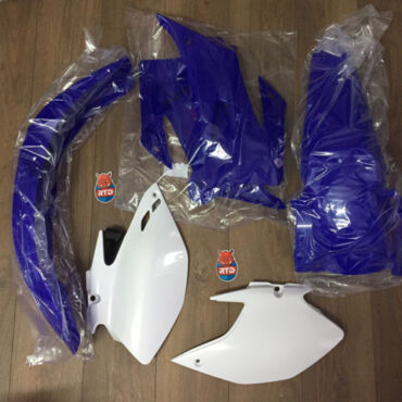 Комплект пластика Yamaha WR250F (2007 2013), WR450F (2007 2011), Бело синий - миниатюра 1