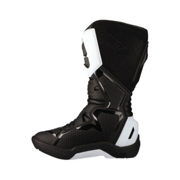 Leatt Мотоботы подростковые 3.5 Black White 2024 - миниатюра 5