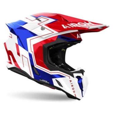 Airoh Шлем Twist 3 Dizzy Blue Red Gloss - миниатюра 3