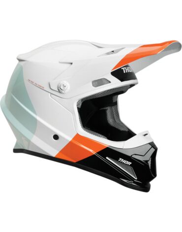 Шлем THOR SECTOR BOMBER MIPS S9 WHITE ORANGE