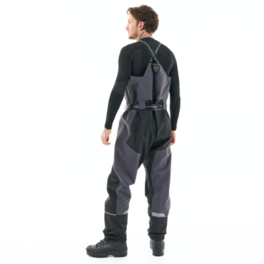 Dragonfly Вейдерсы мембранные Quad Pro 2025 Grey - Black - миниатюра 5