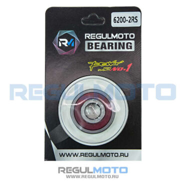 Подшипник колеса 6200 2RS (10x30x9) Regulmoto  - миниатюра 1