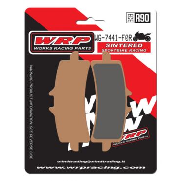 Тормозные колодки WRP WG 7441 F0R (LMP441 SRR / LMP441 STR / SBS 841RS / FDB2218 / FA447 / LMP501) - миниатюра 1