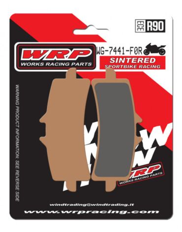 Тормозные колодки WRP WG 7441 F0R (LMP441 SRR / LMP441 STR / SBS 841RS / FDB2218 / FA447 / LMP501)