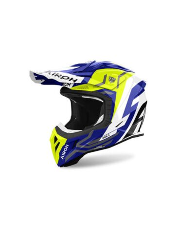 Шлем кроссовый Airoh Aviator Ace 2 Ground, yellow gloss (XL, Взрослая  Кросс эндуро)
