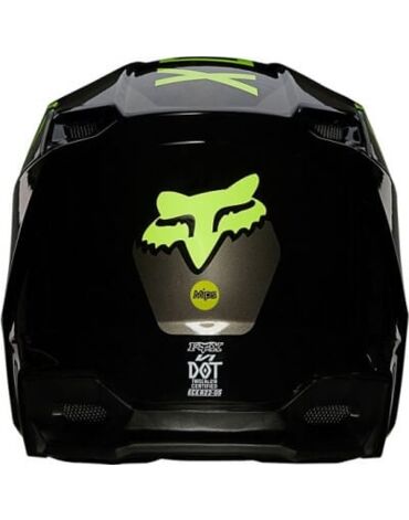 FOX Мотошлем кроссовый подростковый V1 Revn Flow Yellow