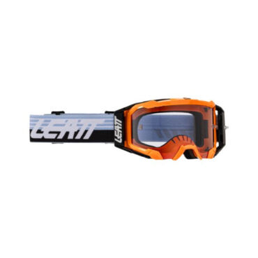 Маска кросс Leatt Velocity 5.5 Cryztal Orange Purple 75 VLT 2025 - миниатюра 1