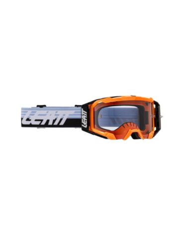 Маска кросс Leatt Velocity 5.5 Cryztal Orange Purple 75 VLT (2025)