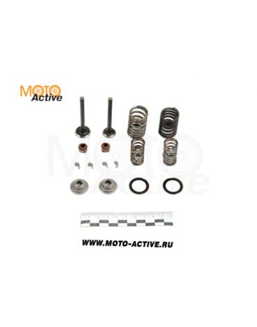 Клапаны (компл. пруж.сухарь) 139QMB 50 80см3