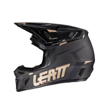 Leatt Мотошлем Moto 9.5 Carbon Black V25 - миниатюра 3