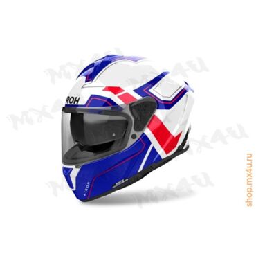 Дорожный шлем Spark 2 Dart Blue Red Gloss - миниатюра 1