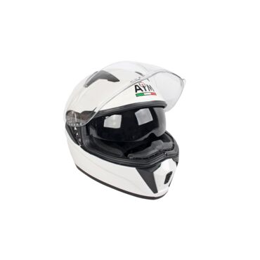 Шлем AiM JK320 White Glossy - миниатюра 3