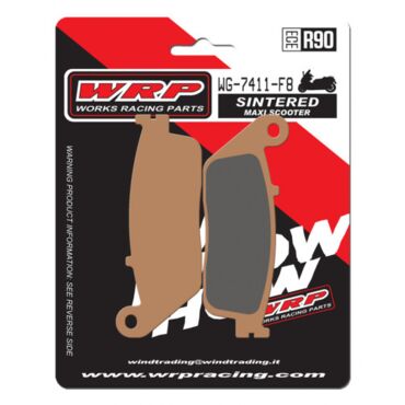 Тормозные колодки WRP WG 7411 F8 (LMP411 SM / FDB570 / FDB664 / FDB570 / FDB2225 / FA142 / FA196) - миниатюра 1