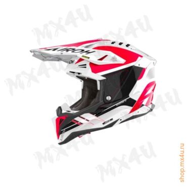 Кроссовый шлем Aviator 3 Saber Red Gloss - миниатюра 1