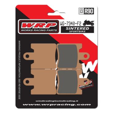Тормозные колодки WRP WG 7340 F2 (LMP340 SF / LMP340 SFP / FDB2085 / FA423) - миниатюра 1