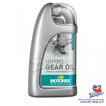 MOTOREX GEAR OIL HYPOID Масло трансмисионное  SAE 80W 90 GL5 1L // 308064 - миниатюра 1