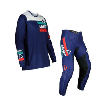 Детский комплект формы (джерси + штаны) Leatt 3.5 Royal S (120 130 CM) - миниатюра 1