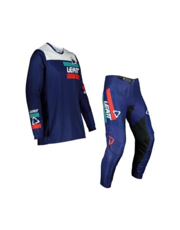 Детский комплект формы (джерси + штаны) Leatt 3.5 Royal S (120 130 CM)