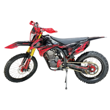 Мотоцикл кроссовый Zuumav A7 250cc Red 21 18 - миниатюра 1