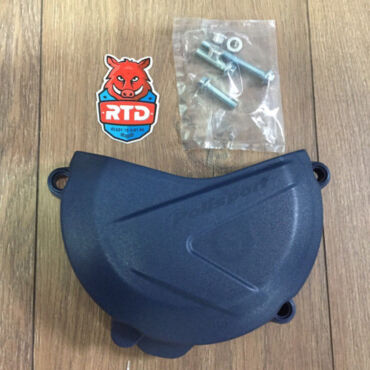 Защита крышки сцепления Husqvarna TC125 (2016 2018), Husqvarna TE 125 150 (2017 2018), KTM SX 125 150 (2016 2018), EXC XCW 125 150 200 (2017 2020), Синяя - миниатюра 2