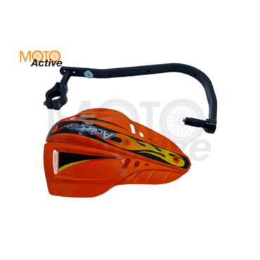 Защита рук с пластиковыми щитками ACCEL HGS 02 28.6мм (оранжевая) - миниатюра 1