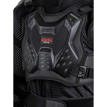Моточерепаха STARKS Body Armor Solid Chest Чёрный - миниатюра 4