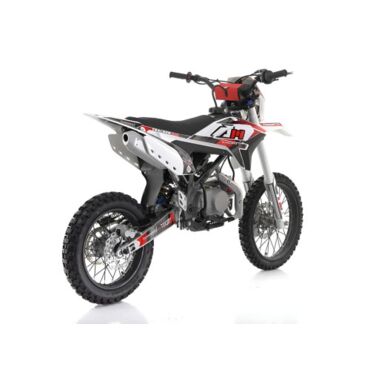 Питбайк Кроссовый Apollo Tracker 125LE, 17 14 (Красный белый) - миниатюра 4