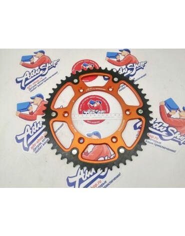 KTM Звезда ведомая 51 зуб двух компонентная ORANGE SX SXF EXC EXCF 95 24 // 690 790 890 Adv 08 24 ( 5841005105104 )