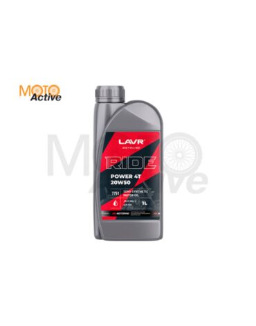 Моторное масло LAVR MOTO RIDE POWER 4T 20W 50 SM (1 л.)