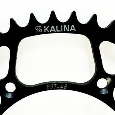 Звезда задняя стальная черная KALINA 48 зубов KTM / Husqvarna / GasGas - миниатюра 1