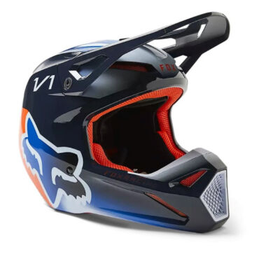 FOX Мотошлем V1 Toxsyk Helmet Midnight - миниатюра 4