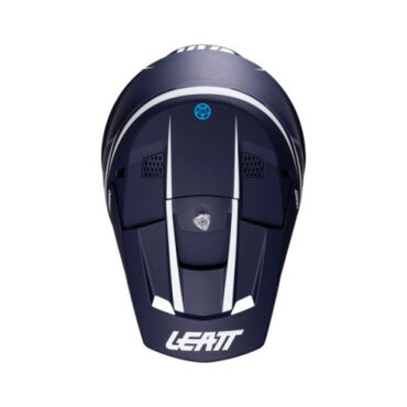Leatt Шлем кроссовый 3.5 V26 Blue + очки Vizion 3.5 - миниатюра 4