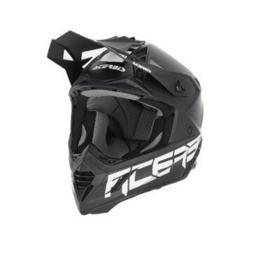 Acerbis Шлем кроссовый X Track Black 2 - миниатюра 2