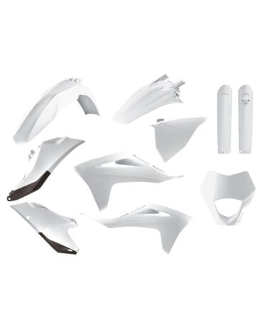 Polisport Full kit enduro Kit GasGas EC ECE (21->) White комплект пластика белый 21 22 // 178 91027