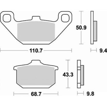 Колодки 662SM1, Braking - миниатюра 1
