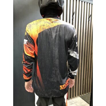 Scout Джерси Abstraction Black Orange - миниатюра 5