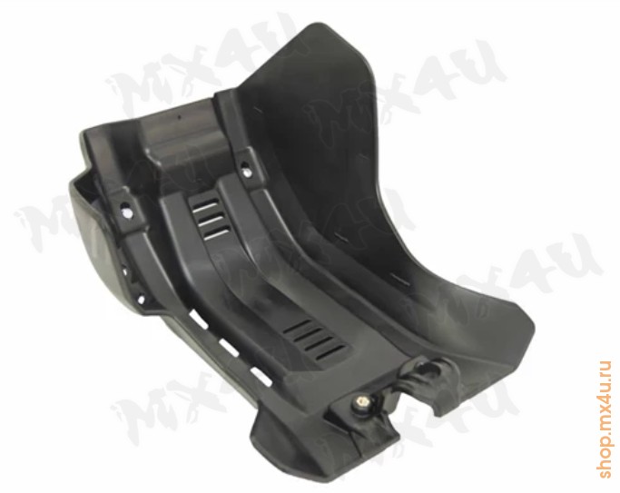 Защита картера пластиковая SXF450 16 18, EXCF 450 500 17 22 Черная - фото 1