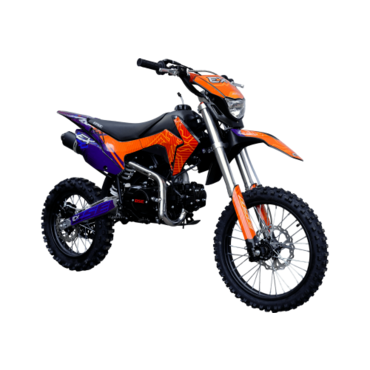 Питбайк BSE EX125 17 14 Blue Orange Ant (040) - миниатюра 4