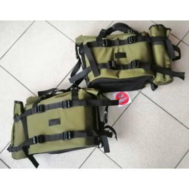 KB TORBA XL ENDURO Комплект боковых багажных сумок (2 шт) ( XLE ) цвет хаки - миниатюра 2