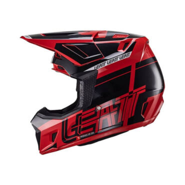 Leatt Шлем кроссовый Moto 7.5 V24 Red - миниатюра 1