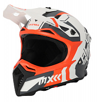 Шлем кроссовый Acerbis PROFILE 5 22 06 White Orange - миниатюра 1