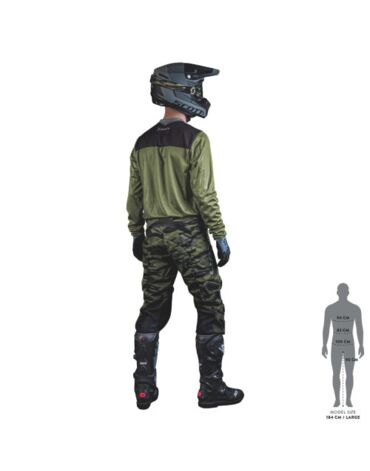 Scott Джерси 350 Dirt green tan
