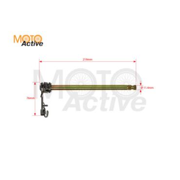 Вал переключения передач в сборе GR7 двиг. MT 250 2T OEM - миниатюра 1