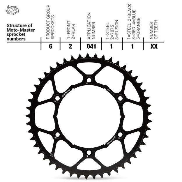 Звезда задняя сталь MMT KTM SX65 HVA TC65 2025-.. 48T