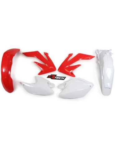 Комплект пластика Honda CRF250X (2004 2019), цвет Красный белый