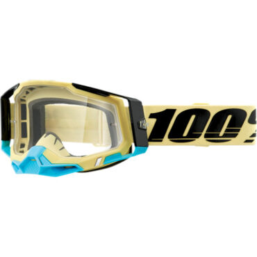Очки 100% Racecraft 2 AIRBLAST с прозрачной линзой - миниатюра 3